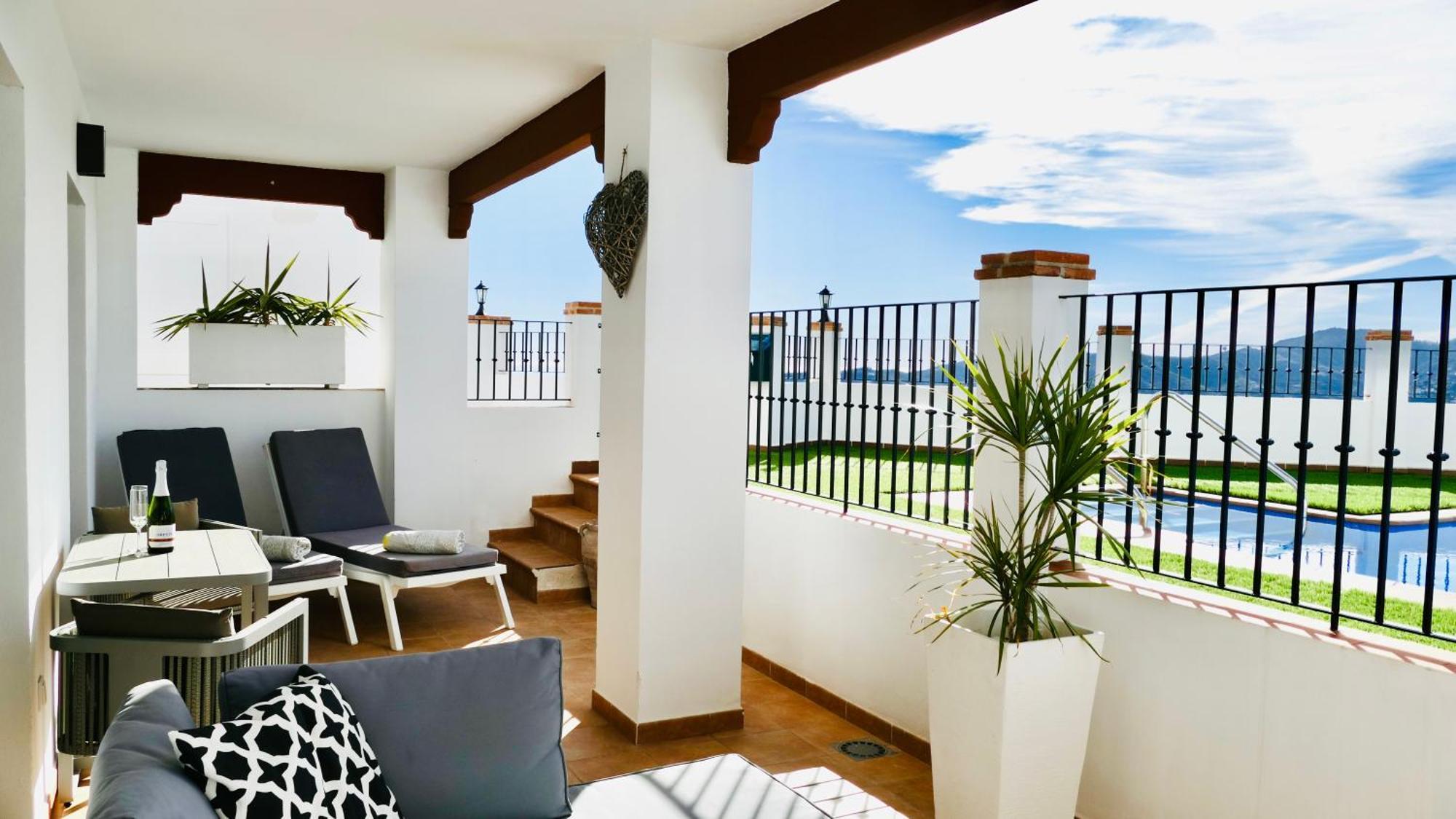 Casita Frigiliana - Stunning New Apartment With Views With Private Parking Space Экстерьер фото