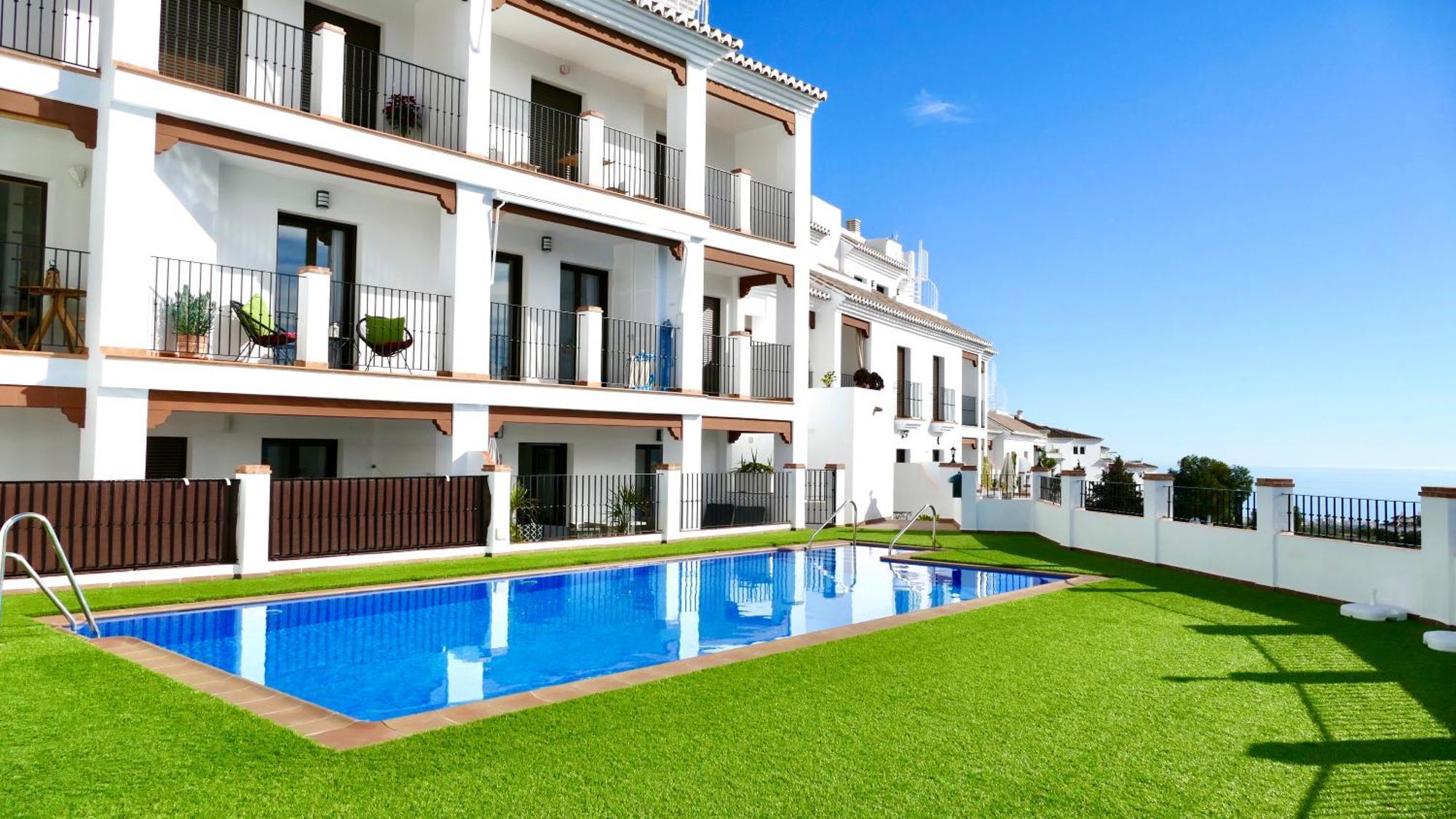 Casita Frigiliana - Stunning New Apartment With Views With Private Parking Space Экстерьер фото
